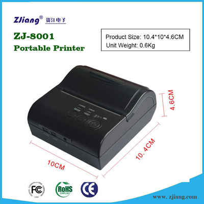 80mm Penerimaan Mini Android 3 Inch Bill Bluetooth Wireless Printer Thermal Mobile