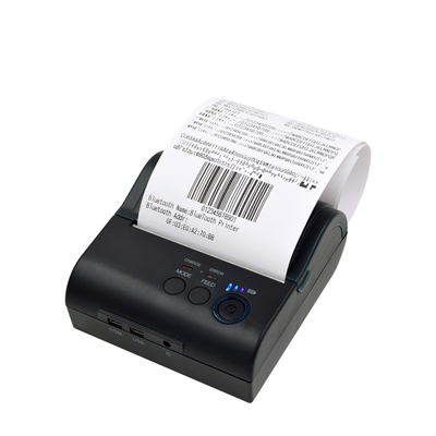 ZJ8001 Mini Smart 80mm Portbale Mini Thermal Printer Bluetooth 4.0 Untuk Pencetakan Tagihan