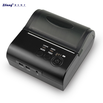 ZJ8001 Mini Smart 80mm Portbale Mini Thermal Printer Bluetooth 4.0 Untuk Pencetakan Tagihan