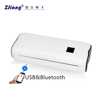 Zijiang Wireless Mobile A4 Paper Printer Pencetakan Termal Langsung Sertifikat FCC